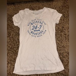 White graphic tshirt